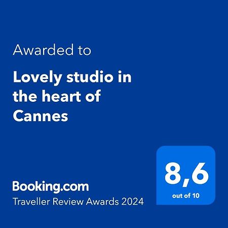 Lovely Studio In The Heart Of Κάννες Εξωτερικό φωτογραφία